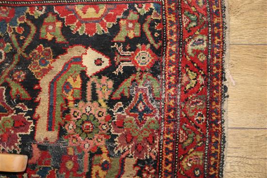 A Hamadan hall carpet 108 x 300cm